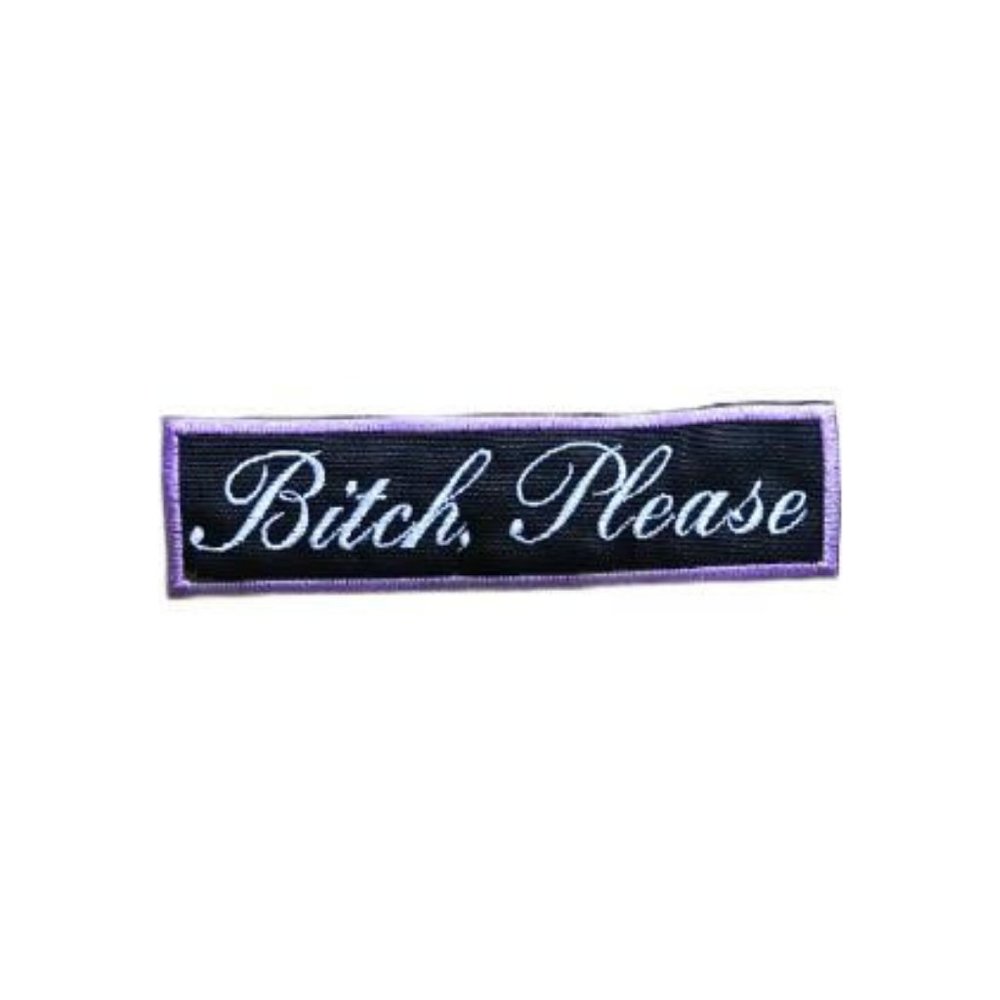Cute embroidered patch perfectly sized to be stitched onto a leash for your dog